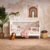 Obaby Maya 2 Piece Nursery Furniture Room Set - Nordic White