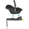 maxicosi carseat babycarseat tinca black essentialblack clickand