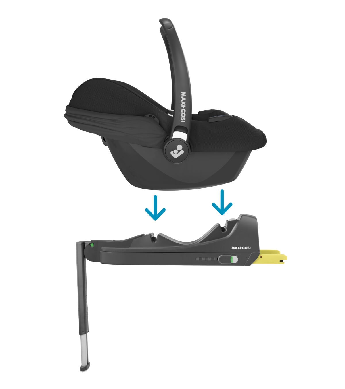 maxicosi carseat babycarseat tinca black essentialblack clickand