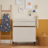 Fuori 3 Pc Room Set - White Sand & Warm Walnut 14