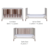 Fuori 3 Pc Room Set - White Sand & Warm Walnut 5