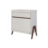Fuori 3 Pc Room Set - White Sand & Warm Walnut 7