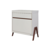 Fuori Chest Changer - White Sand & Warm Walnut 2