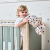 Kuba Cot Bed in Pickled Oak & Sage Weave 3