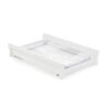 Obaby Stamford Space Saver Cot & Cot Top Changer White 4