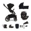 Nuna MIXX NEXT with ARRA FLEX & Base Curv - Caviar