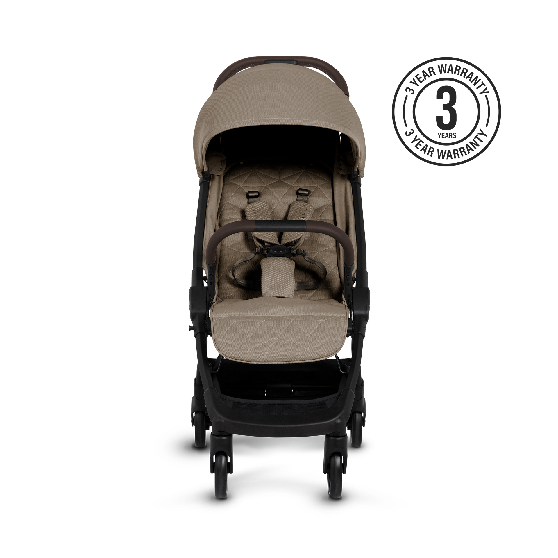 Silver Cross Clic 2 Stroller with Silver Cross Universal Footmuff | Cobble - Image 5