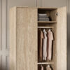 Silver Cross Geneva Wardrobe – Natural Oak