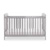 Obaby Grace Cot Bed & Fibre Mattress Warm Grey 3