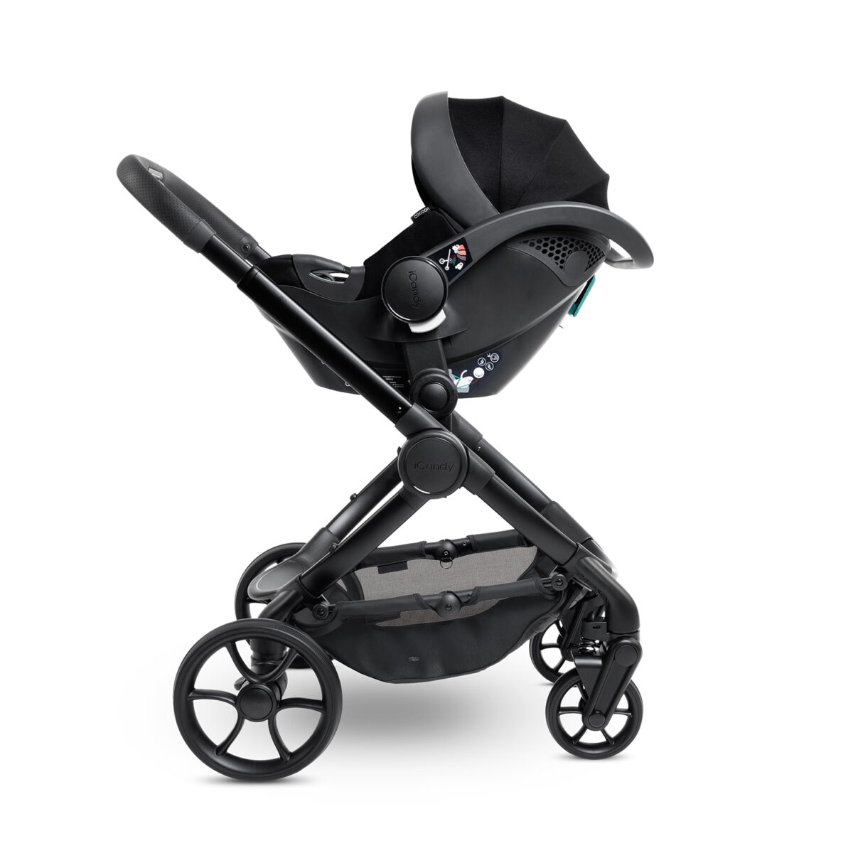 iCandy Peach 7 Studio with car seat and base Zenith 9