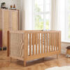 Japandi 3 Pcs Room Set Light Oak 2