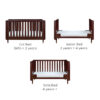 Japandi Mini 2 Pc Room Set Warm Walnut 2