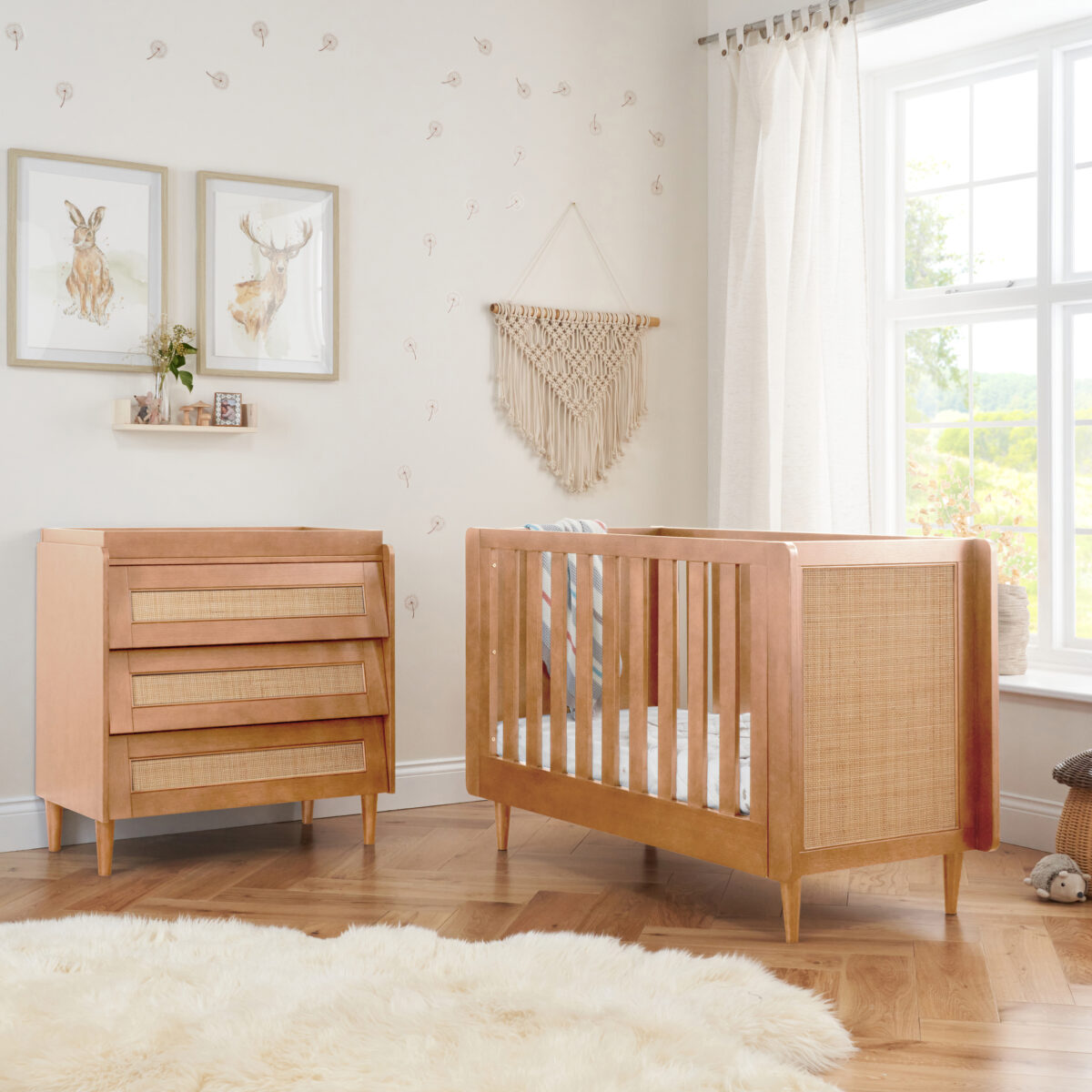 Japandi Mini 2 Pcs Room-Set Light Oak 8