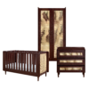 Japandi 3 Piece Set Warm Walnut