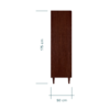 Japandi Wardrobe Warm Walnut 5