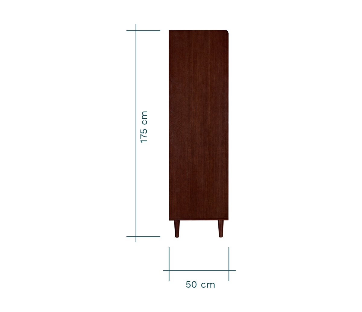 Japandi Wardrobe Warm Walnut 5