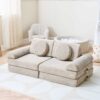 Playrama Kids Play Sofa Mushroom 24