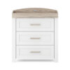 Silver Cross Valencia Dresser in White & Natural Ash