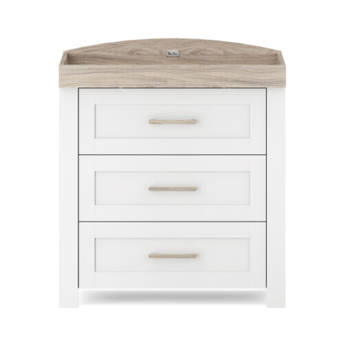 Silver Cross Valencia Dresser in White & Natural Ash