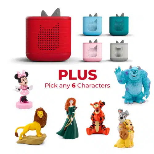 Tonies Toniebox 2 Starter Set + 6 Character Bundle | Pick & Mix Your Perfect Set