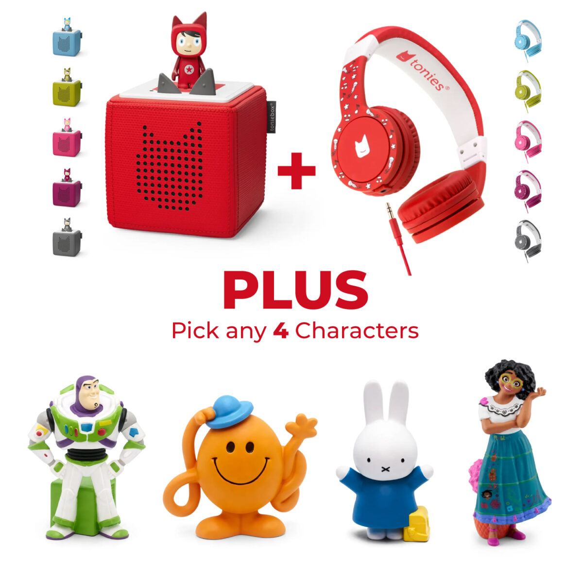 Tonies Ultimate 6 Piece Bundle | Pick & Mix Your Perfect Set