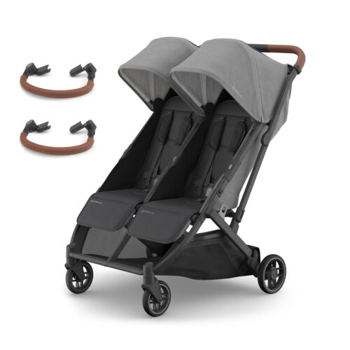 Uppababy Minu Duo Stroller with Double bumber bar in Greyson