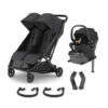 Uppababy Minu Duo Travel System with MESA i-Size Car Seat & Base – Jake with Car Seat adapters & two bumper bars
