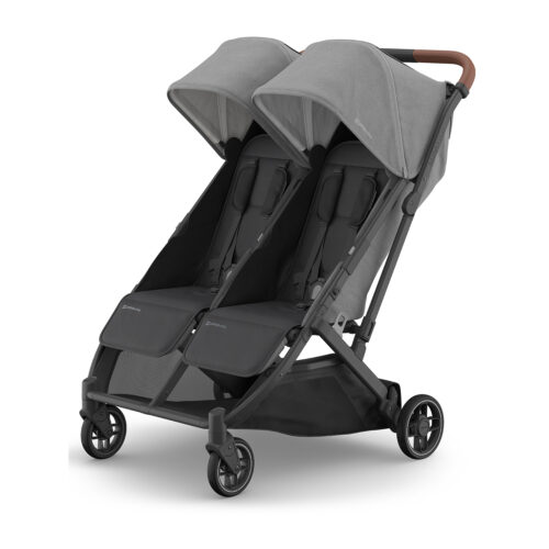 Uppababy-Minu-Duo-Twin-Pushchair-Greyson-Grey