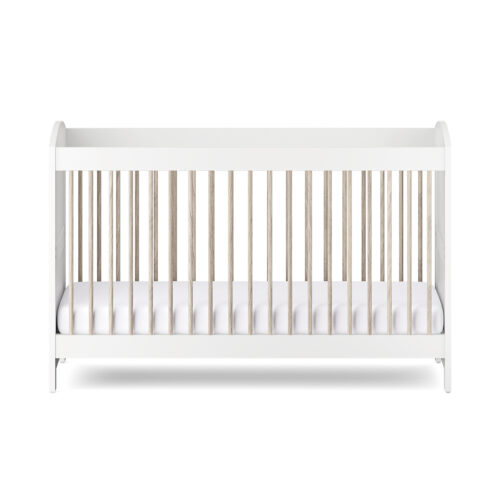 Silver Cross Valencia Cot Bed with white background
