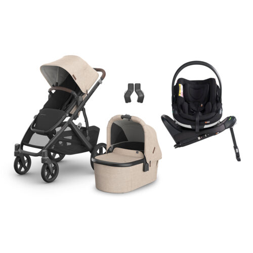 Uppababy Vista V3 Travel System with Besafe care seat & ISOFIX BASE - Liam