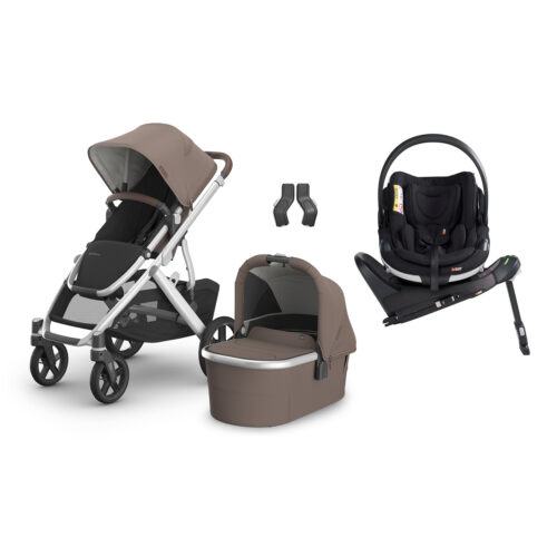 Uppababy Vista V3 Travel System with Besafe care seat & ISOFIX BASE - Theo