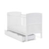 Obaby Grace Cot Bed with Underdrawer White