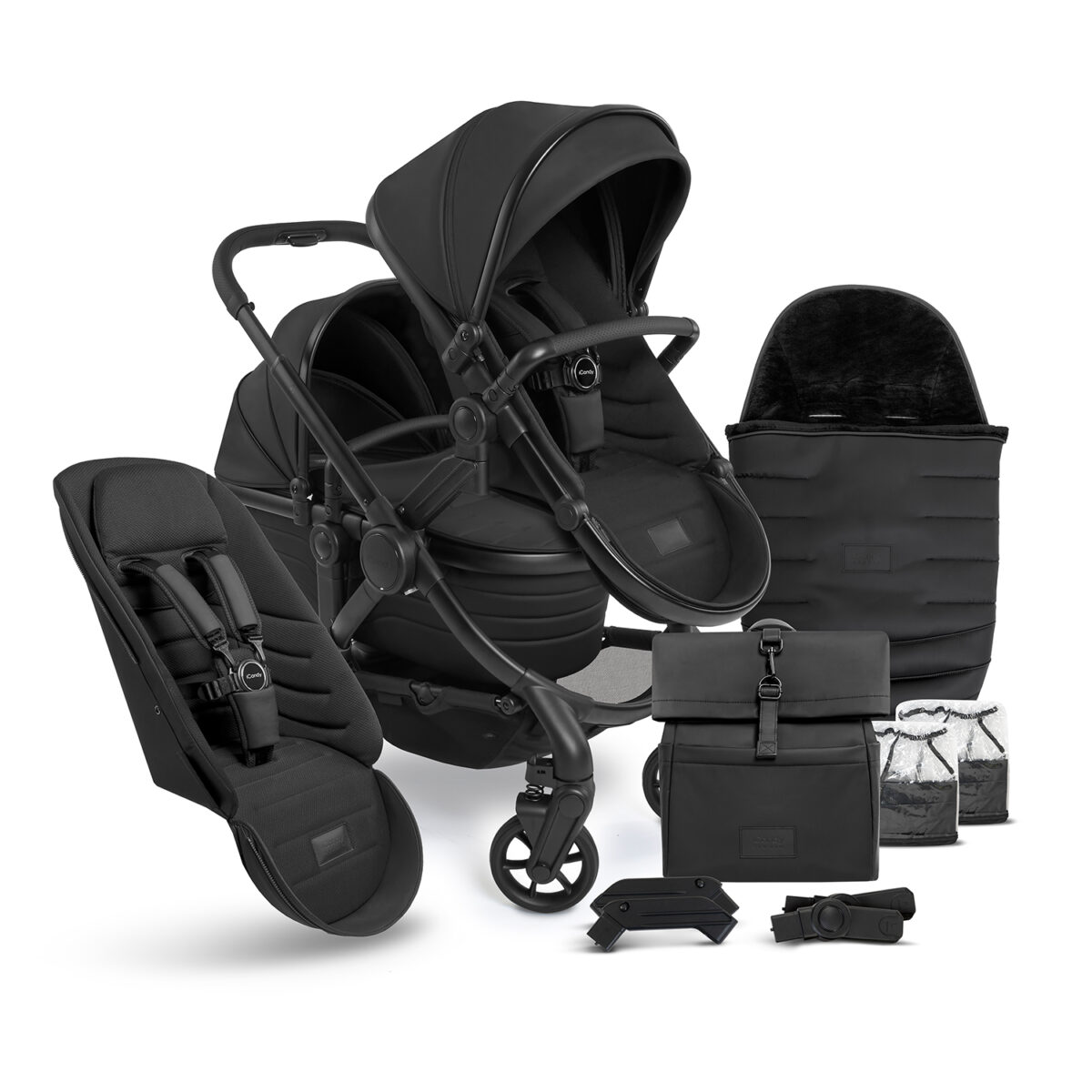 iCandy Peach 7 Studio Double Pushchair & 1 Carrycot Zenith