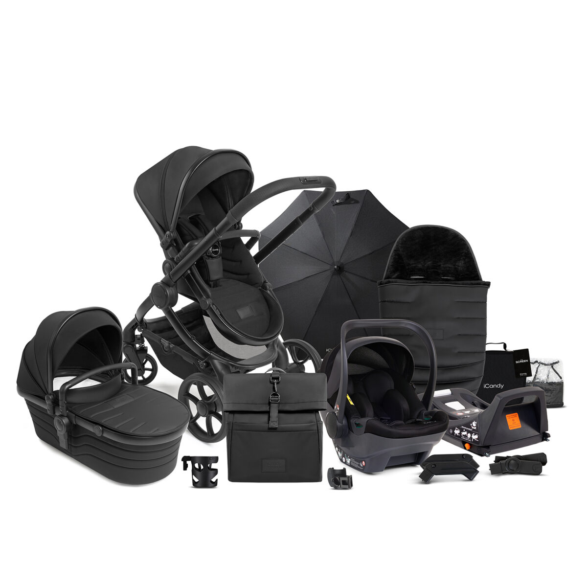 iCandy Peach 7 Studio with car seat and base Zenith