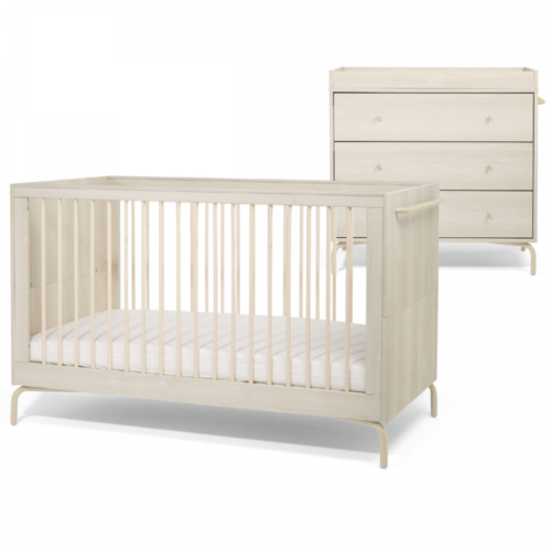 mamas papas kinlay 2 piece room set parchment