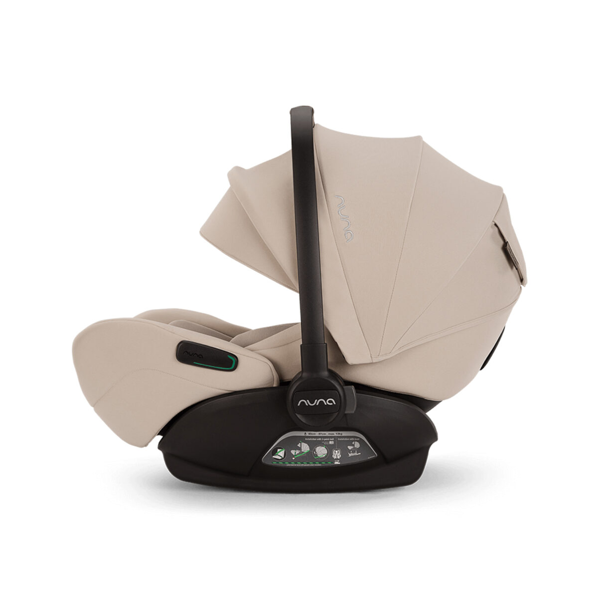 Nuna MIXX NEXT with ARRA FLEX & Base Curv - Biscotti 5