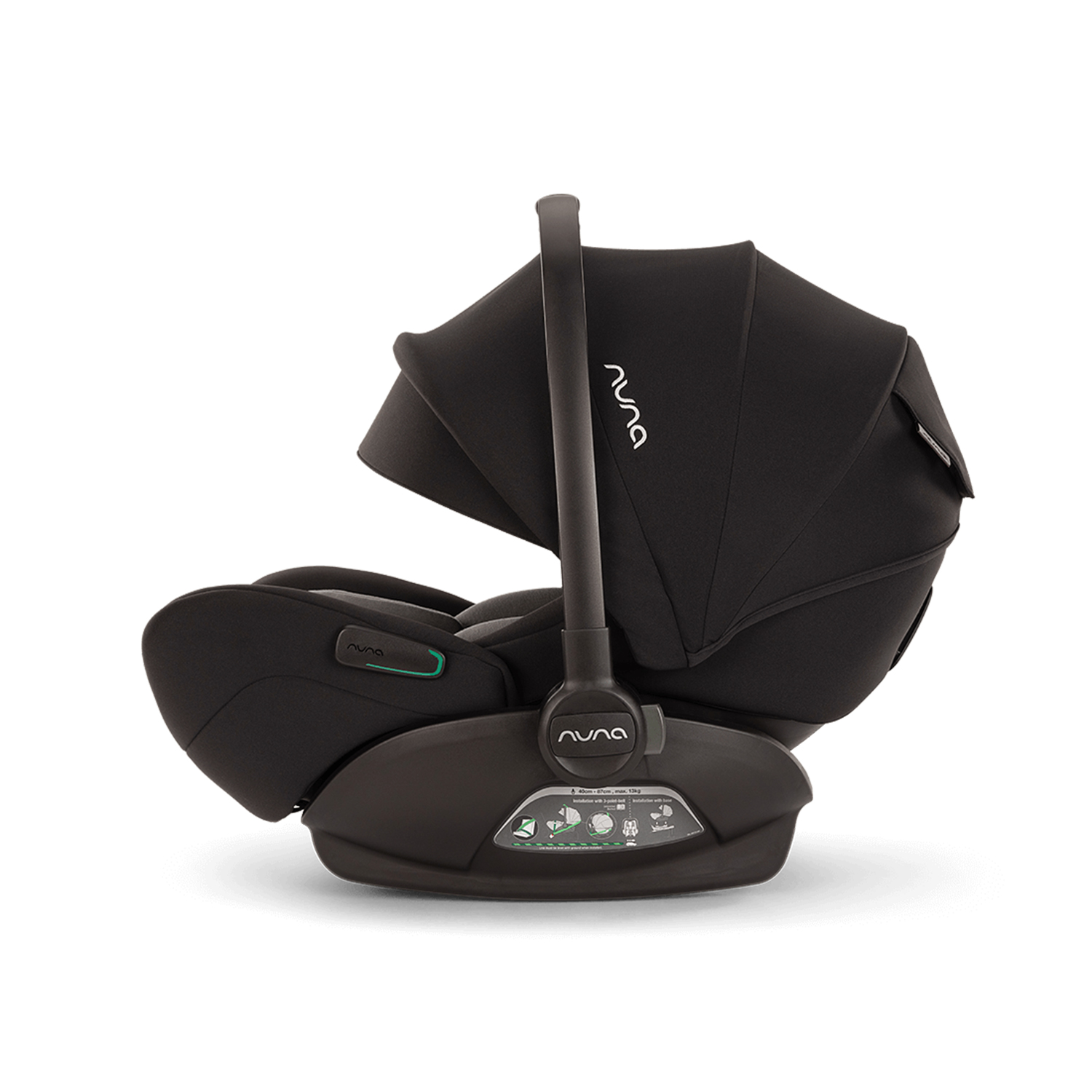 Nuna MIXX NEXT Travel System Bundle with ARRA FLEX & Base Curv - Cedar - Image 20