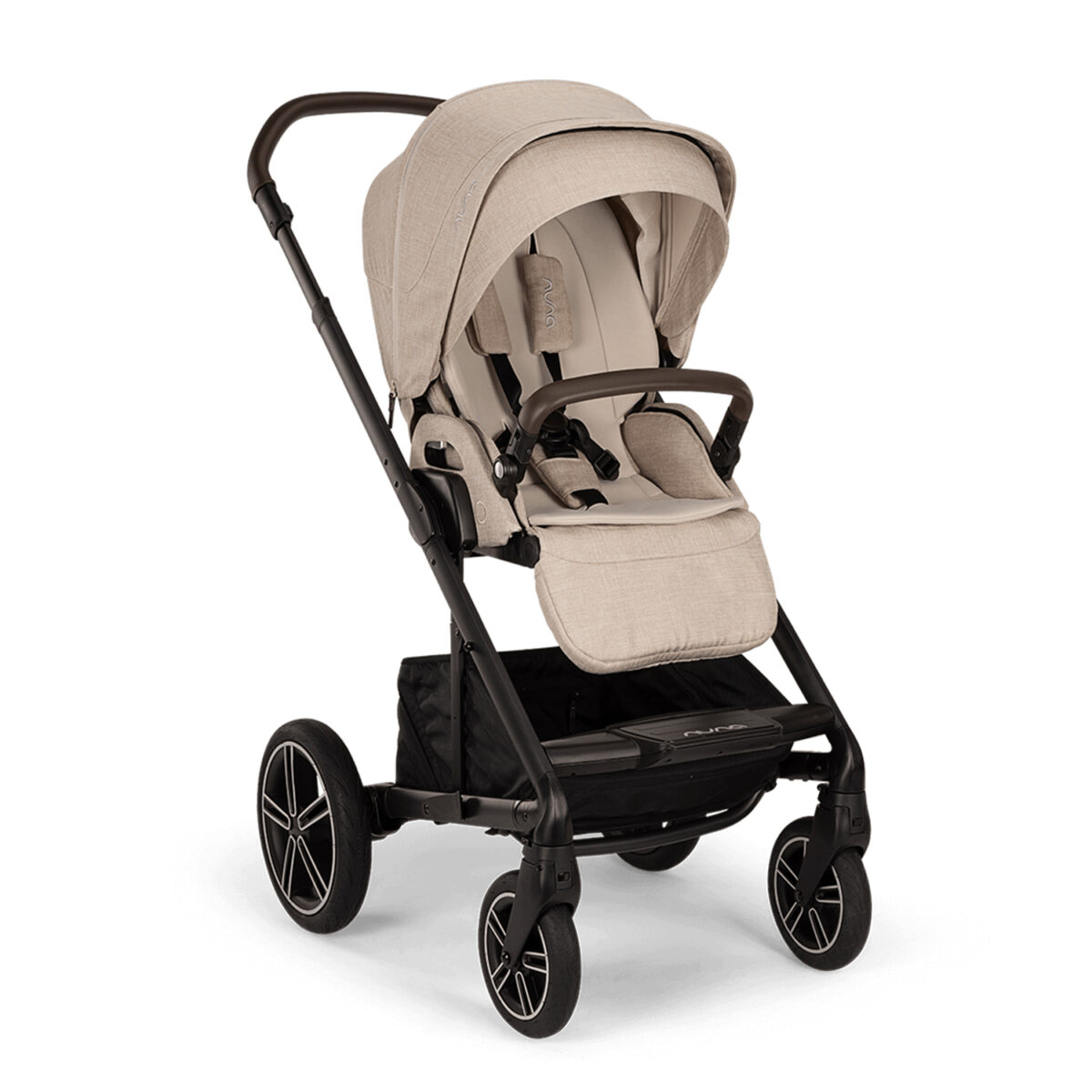 Nuna MIXX NEXT with ARRA FLEX & Base Curv - Biscotti 2