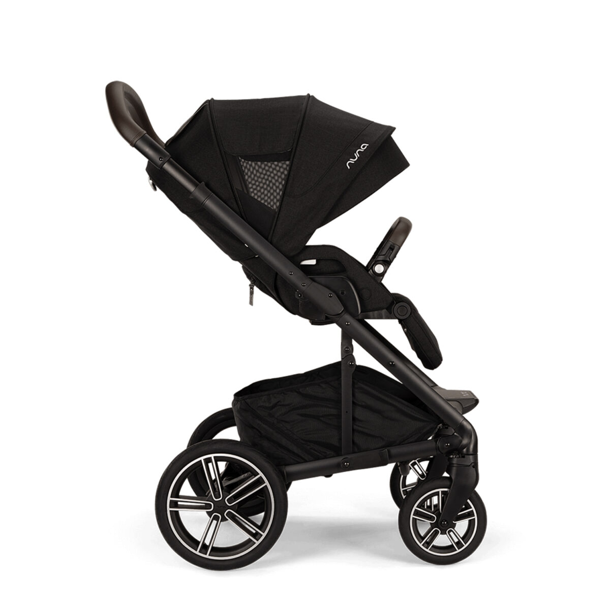 Nuna MIXX NEXT with ARRA FLEX & Base Curv - Caviar 12