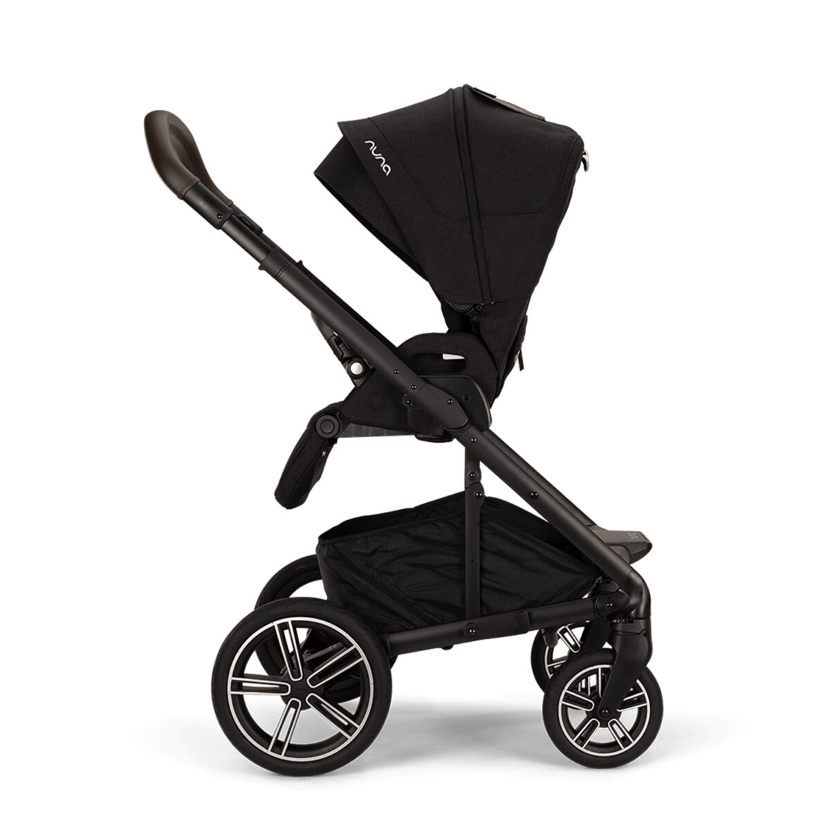 Nuna MIXX NEXT with ARRA FLEX & Base Curv - Caviar 16