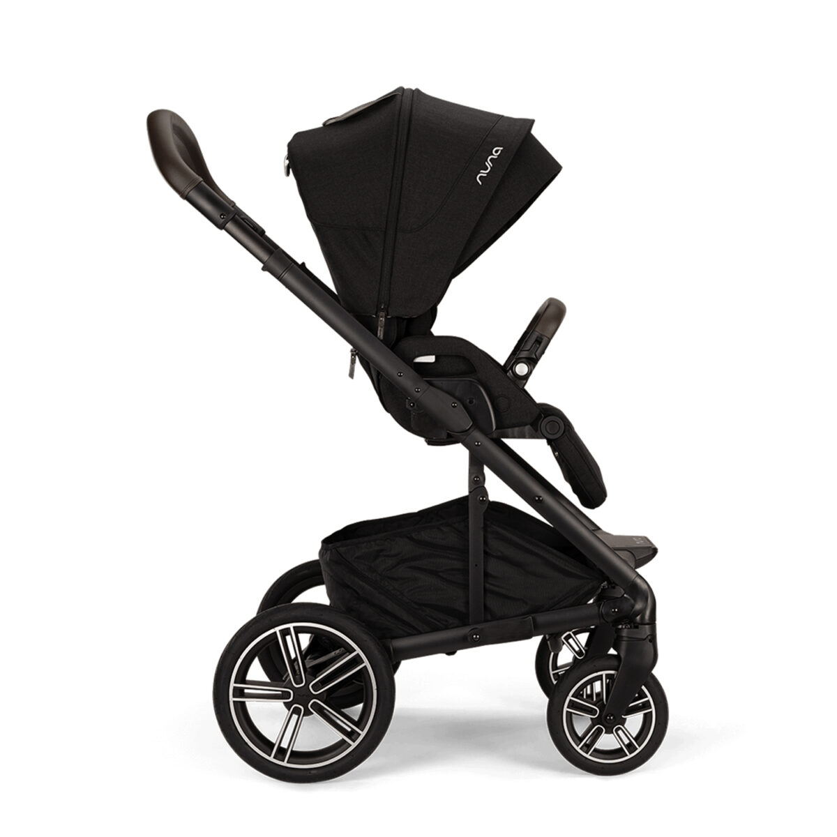 Nuna MIXX NEXT with ARRA FLEX & Base Curv - Caviar 13