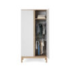 Obaby Astrid Double Wardrobe White 4