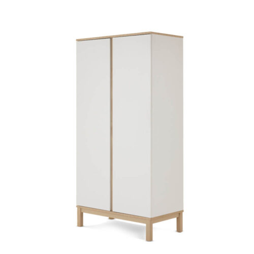 Obaby Astrid Double Wardrobe White