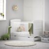 Obaby Grace Cot Bed with Underdrawer White 5