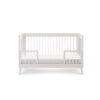 Obaby Maya Cot Bed White Acrylic 4
