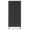 Obaby Maya Double Wardrobe Slate with Natural 6