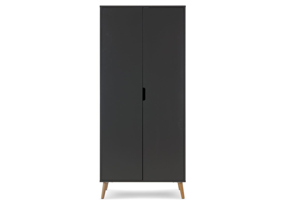 Obaby Maya Double Wardrobe Slate with Natural 6