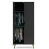 Obaby Maya Double Wardrobe Slate with Natural 5