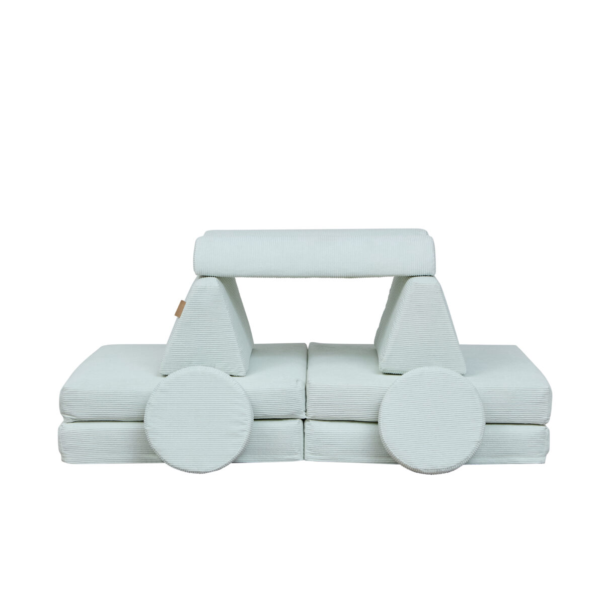 Playrama Kids Play Sofa Sea Mist 3