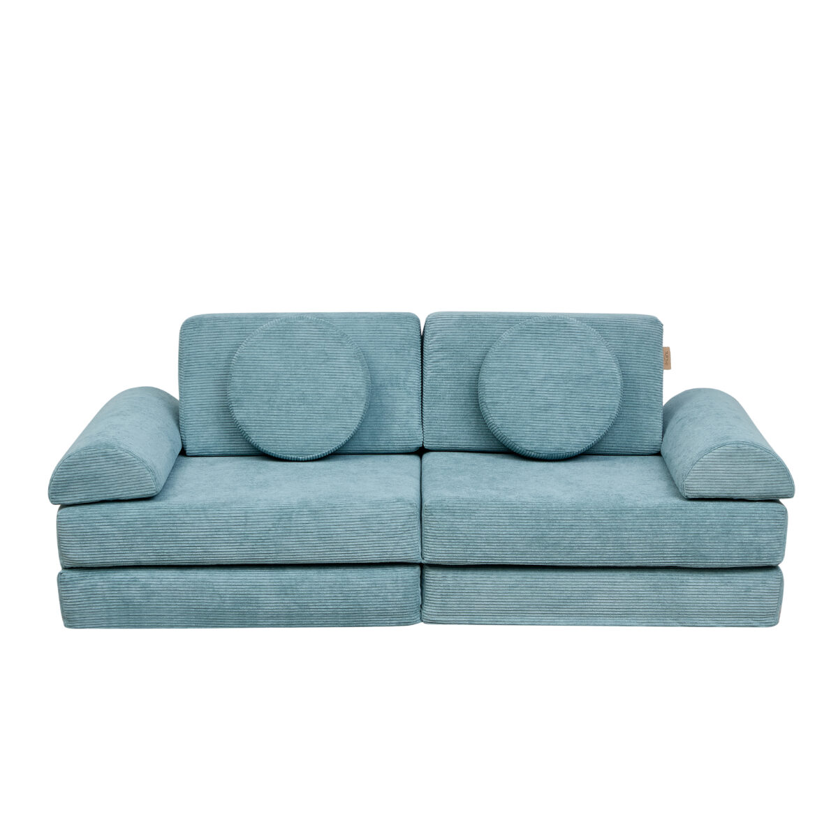 Playrama Montessori Kids Play Sofa ocean stone 33